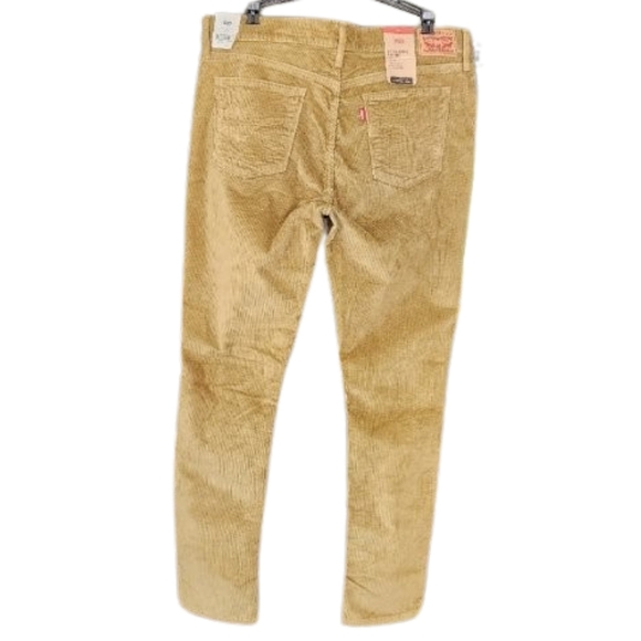 Levi's NWT 311 Shaping Skinny‎ Corduroy Women's Size W33/30 Irregular - Picture 2 of 7